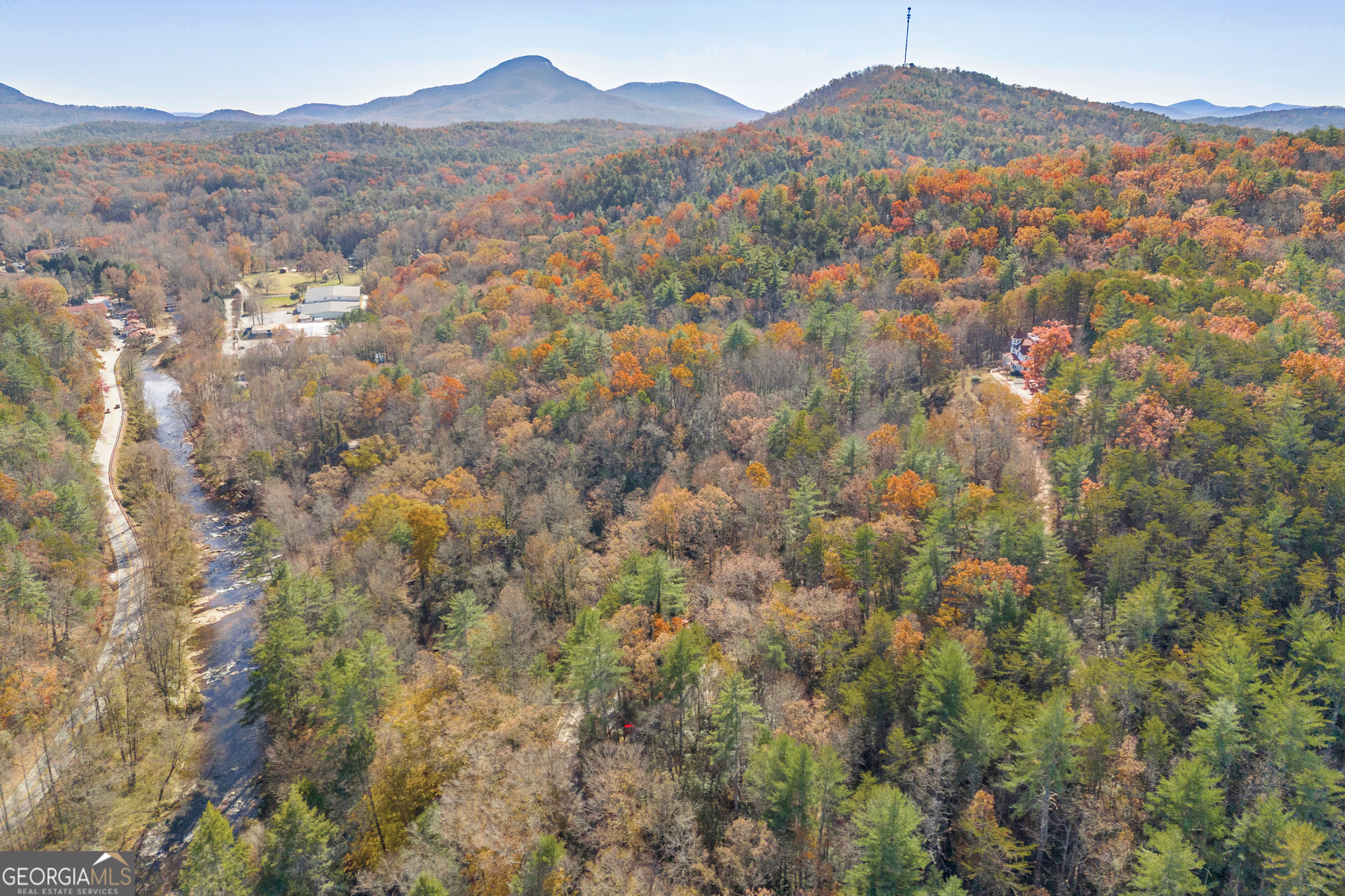 243 Ridge Road Helen, GA 30545 - Photo 76 of 82 a view of city and mountain