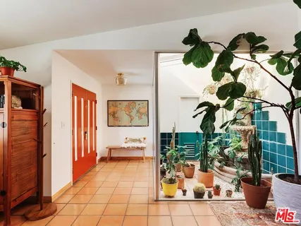 a view of a entryway door