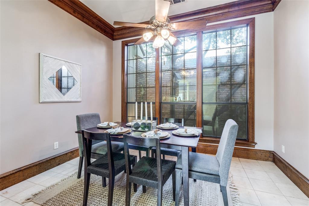 7155 Helsem Bend Circle Dallas, TX 75230 - Photo 13 of 26 a dining room with furniture and window