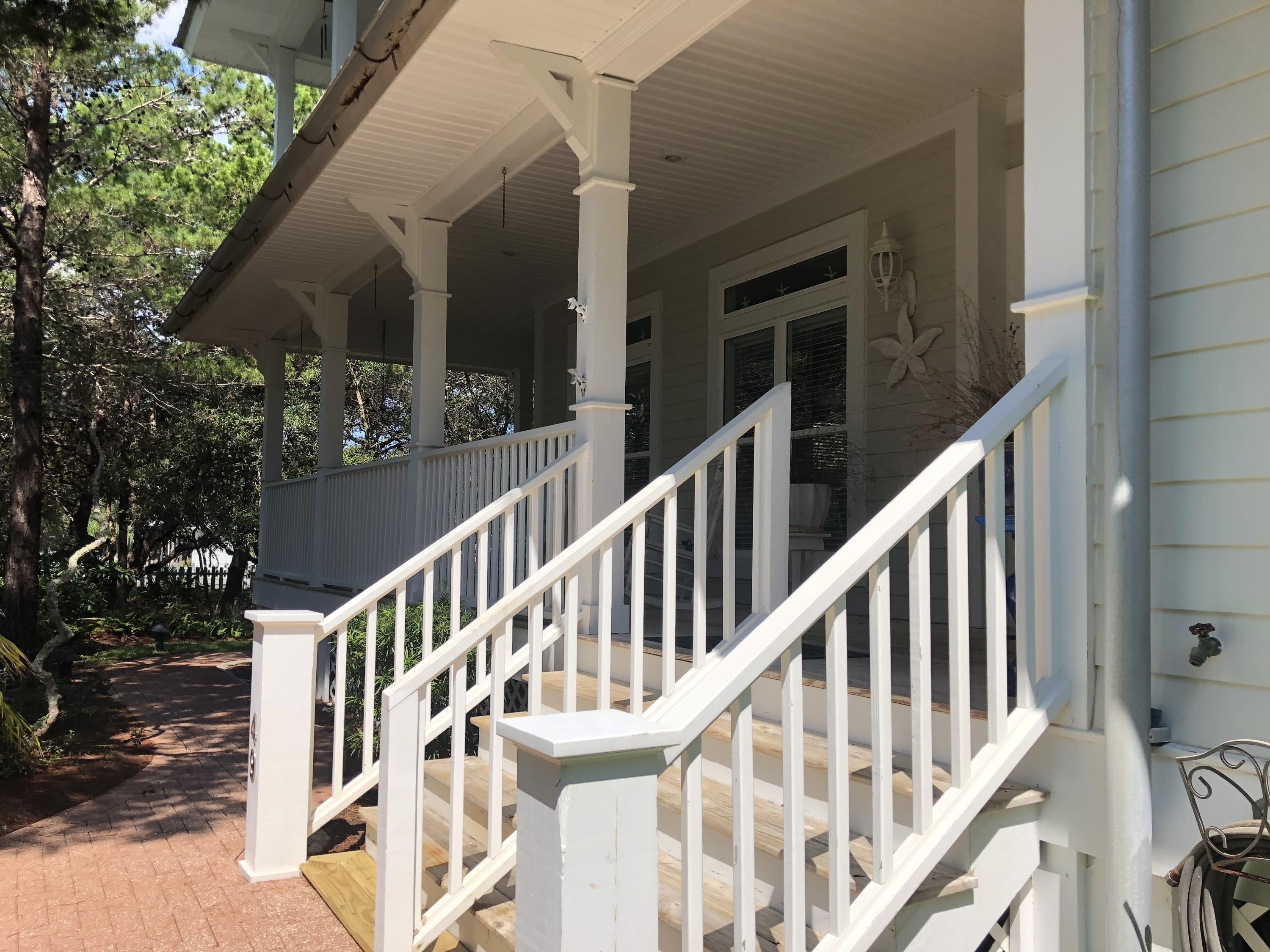 49 Seabreeze Circle Inlet Beach, FL 32461 - Photo 3 of 40 D - Front Porch