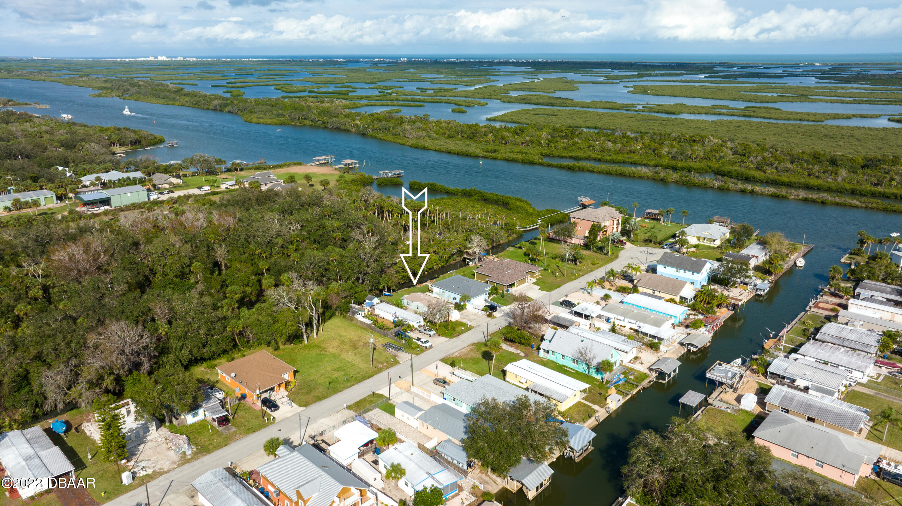 175 Coleman Street Edgewater, FL 32141 - Photo 31 of 32 a view of a city with an ocean