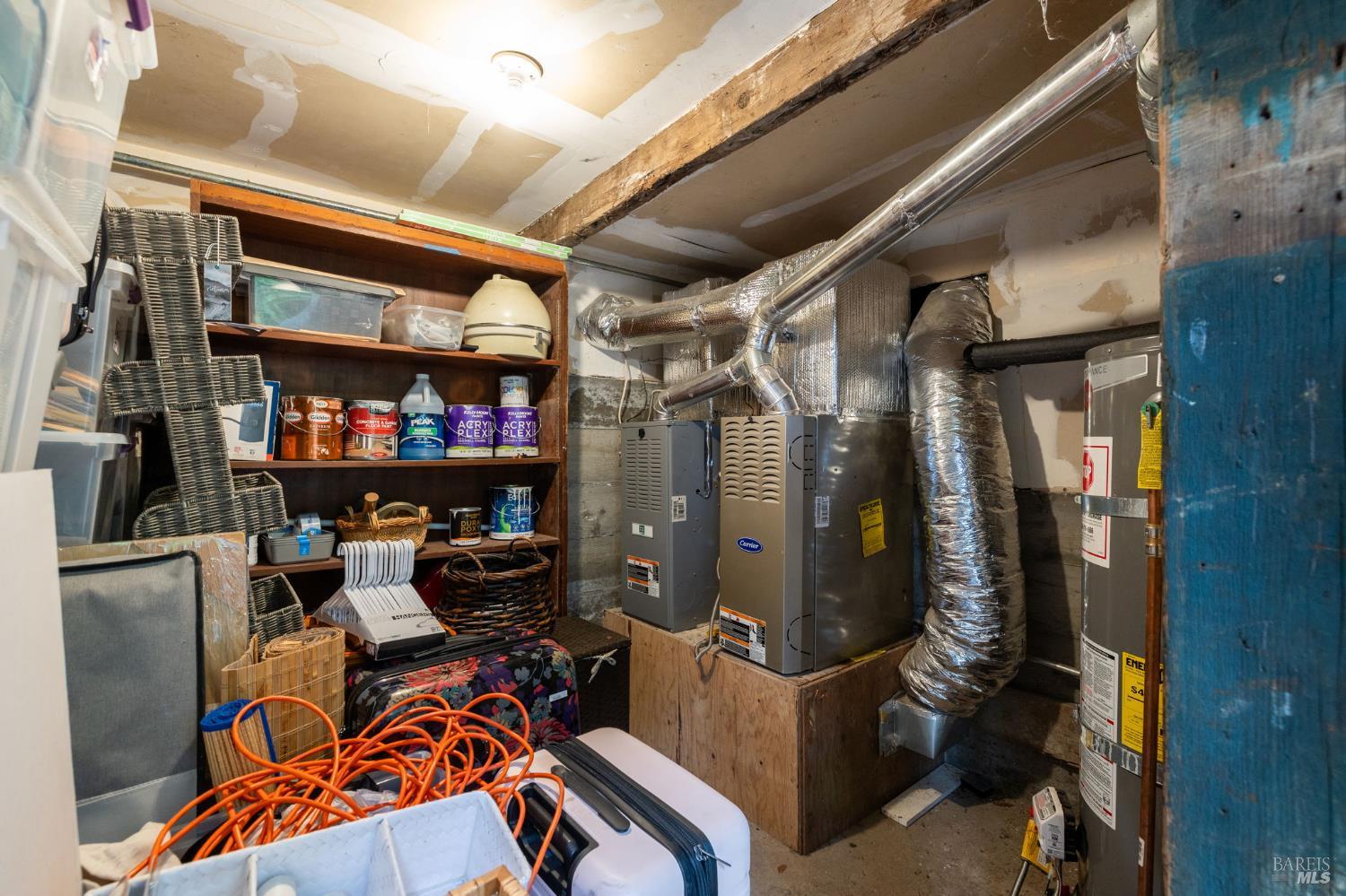17731 Old Monte Rio Road Guerneville, CA 95446 - Photo 43 of 57 a view of a storage room with a lot of stuff