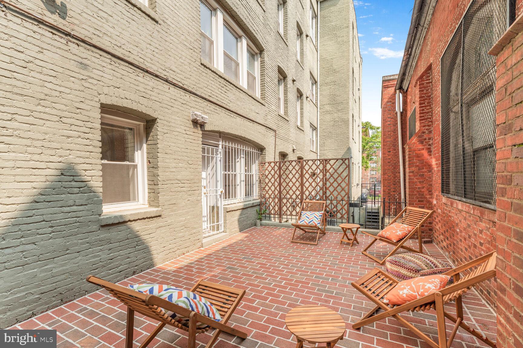1465 Columbia Road Northwest, Unit 102 Washington, DC 20009 - Photo 3 of 23 Private Patio