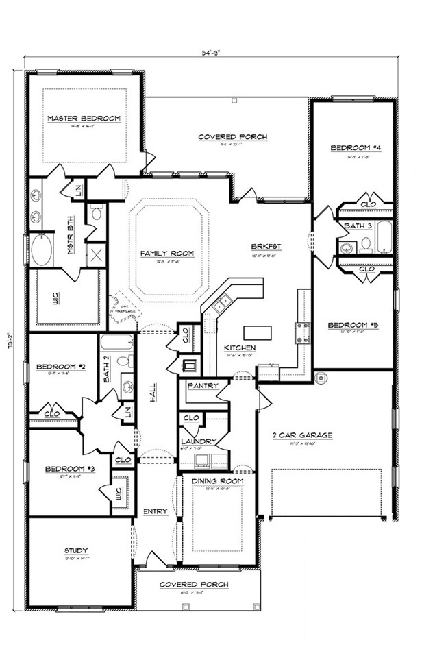 23433 Dundee Circle Foley, AL 36535 - Photo 50 of 50 Floor Plan