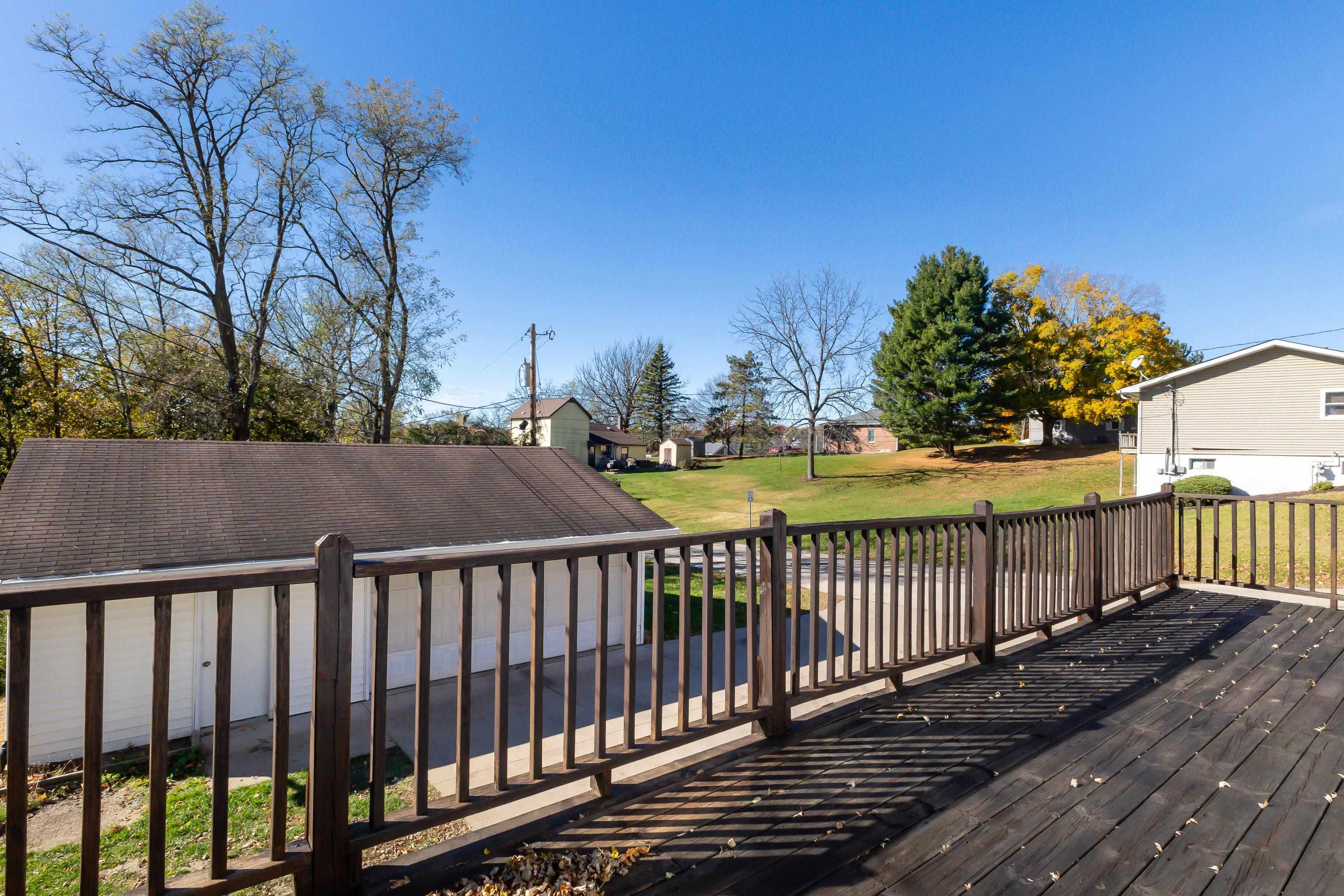 620 Clinton Street Galena, IL 61036 - Photo 34 of 37 a view of a roof deck
