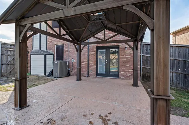 a view of a car garage