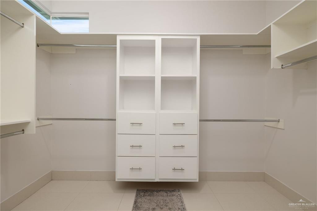 801 East Azucar Avenue Pharr, TX 78577 - Photo 12 of 19 Walk in closet featuring tile patterned flooring