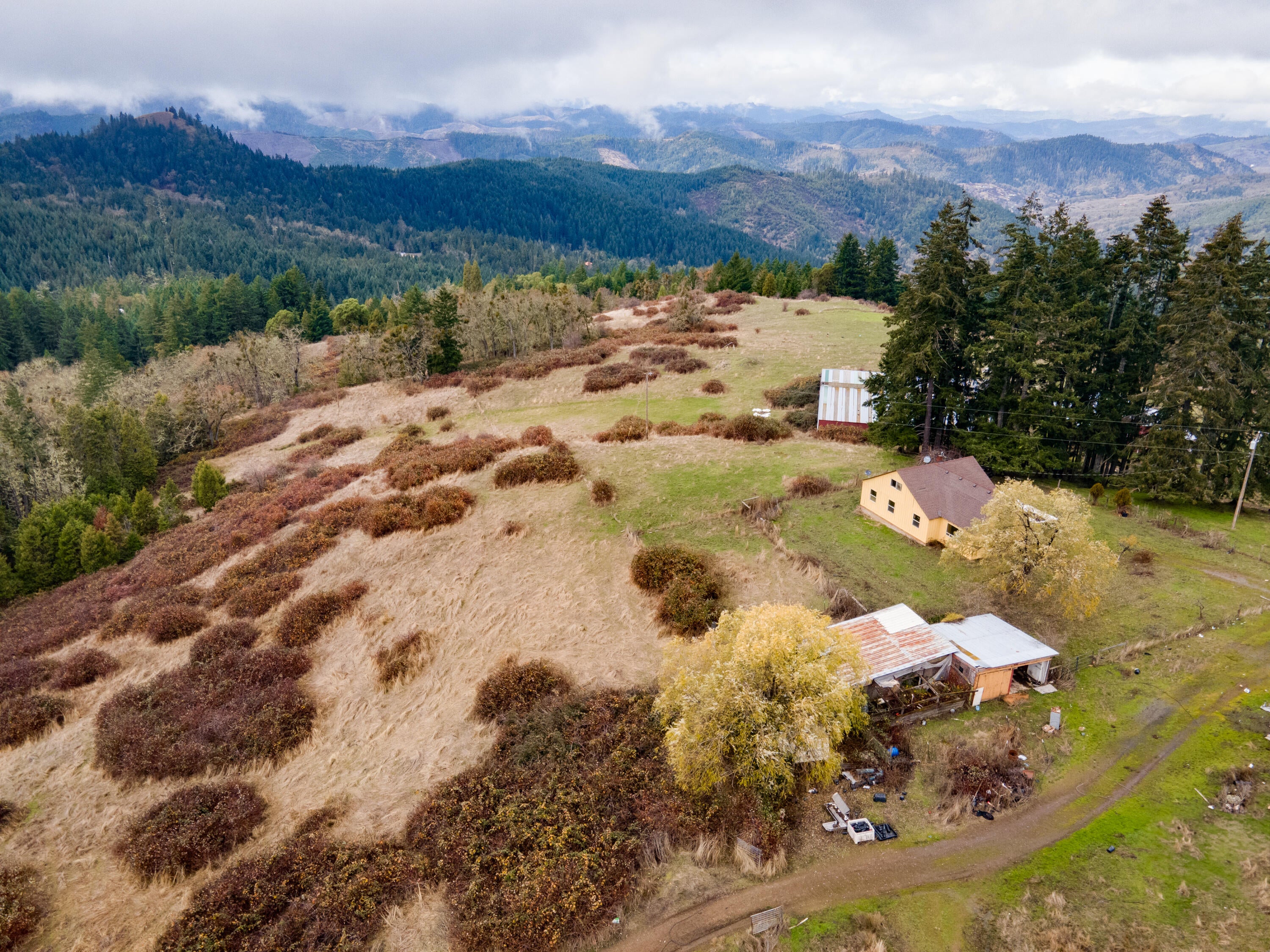 3017 Boomer Hill Road Myrtle Creek, OR 97457 - Photo 10 of 53 3017 Boomer Hill Rd - Drone-11