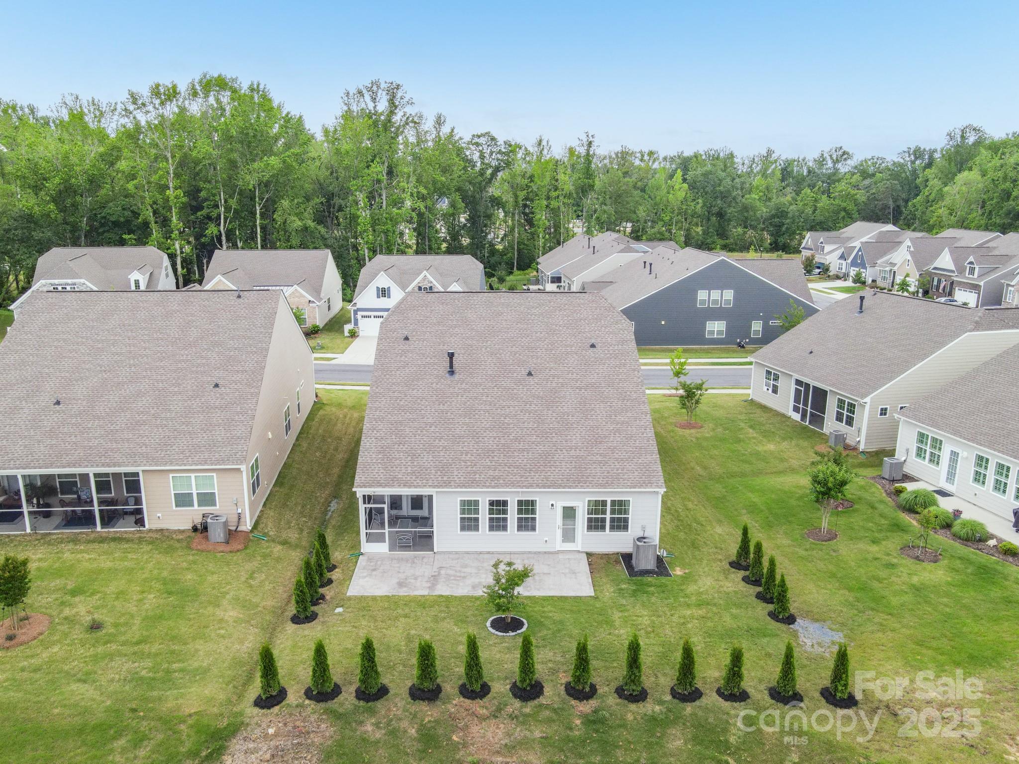 4015 Havenport Circle Fort Mill, SC 29708 - Photo 40 of 47 a aerial view of a house with a garden