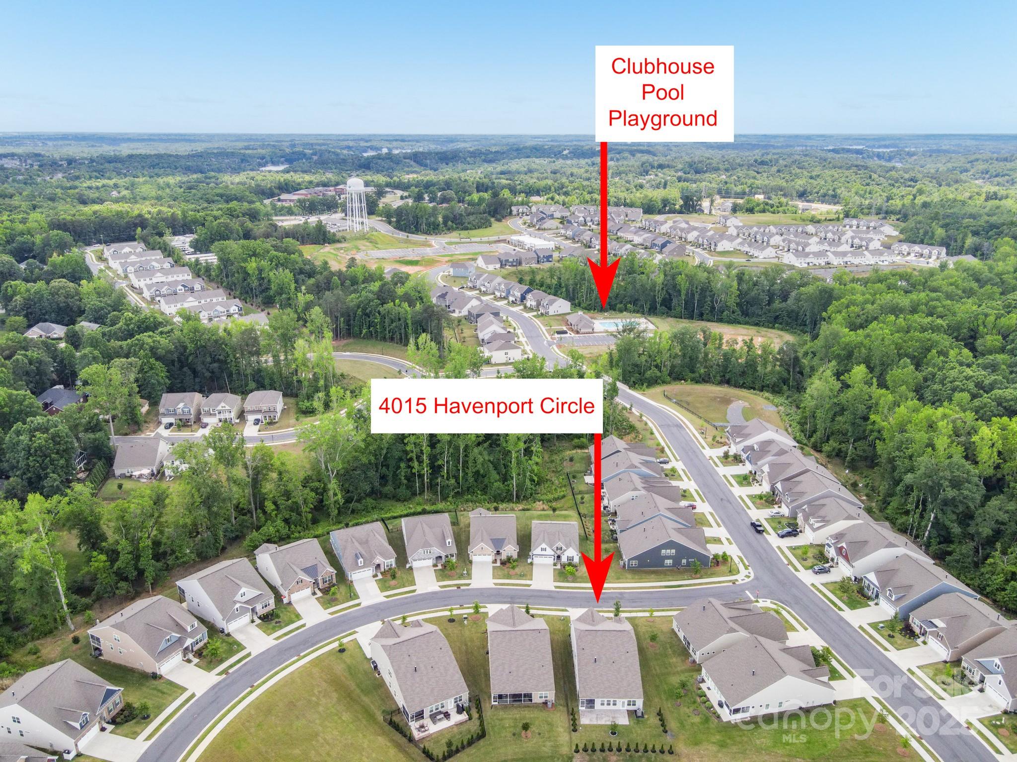 4015 Havenport Circle Fort Mill, SC 29708 - Photo 47 of 47 a view of a city from a terrace