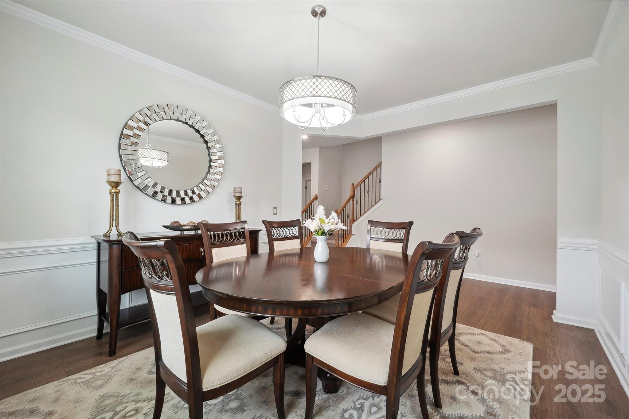 4015 Havenport Circle Fort Mill, SC 29708 - Photo 5 of 47 a view of a dining room with furniture and wooden floor