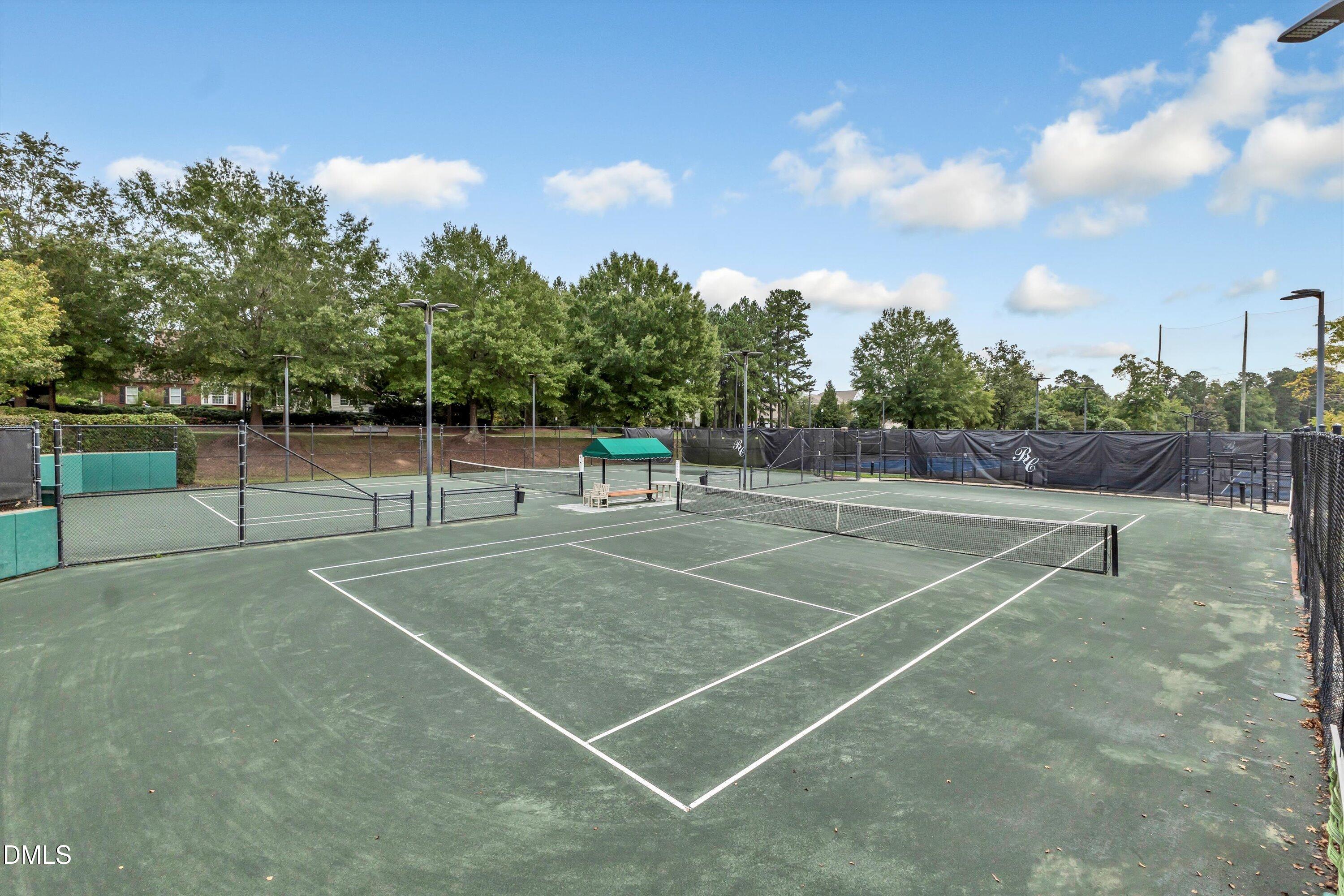 11708 Dellcain Court Raleigh, NC 27617 - Photo 58 of 67 Tennis Court