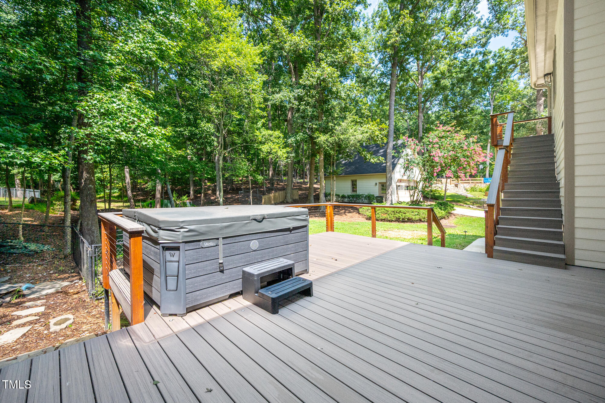 5611 Red Coach Road Durham, NC 27712 - Photo 37 of 51 a view of a swimming pool with a patio
