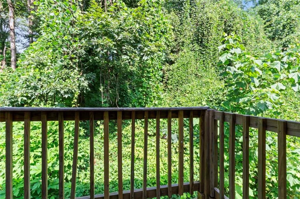 930 Hall Street Northwest, Unit A Atlanta, GA 30318 - Photo 23 of 31 a view of balcony with deck and yard