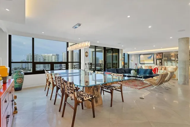 a view of a kitchen with a sink and wooden floor