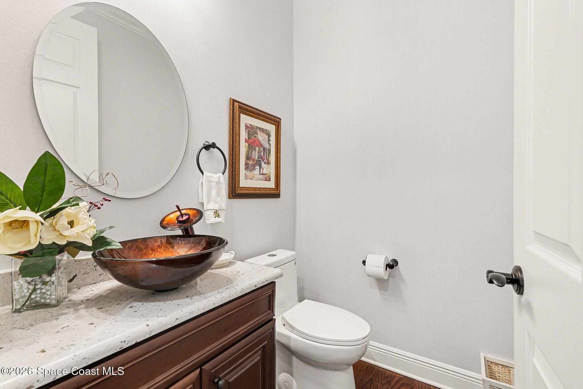 5440 Riveredge Drive Titusville, FL 32780 - Photo 37 of 55 Hall Half Bath