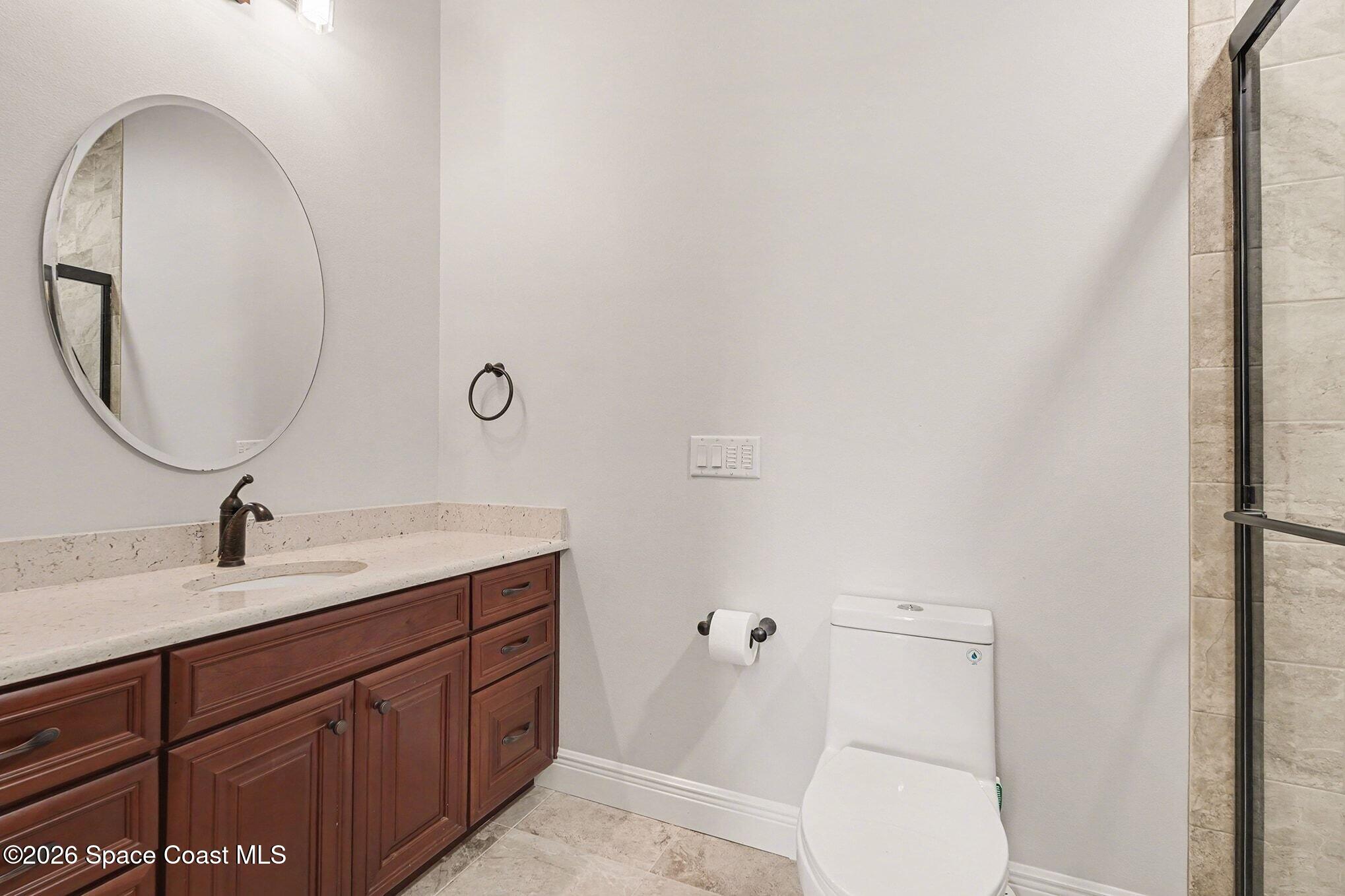 5440 Riveredge Drive Titusville, FL 32780 - Photo 45 of 55 Bedroom 3 ensuite bathroom