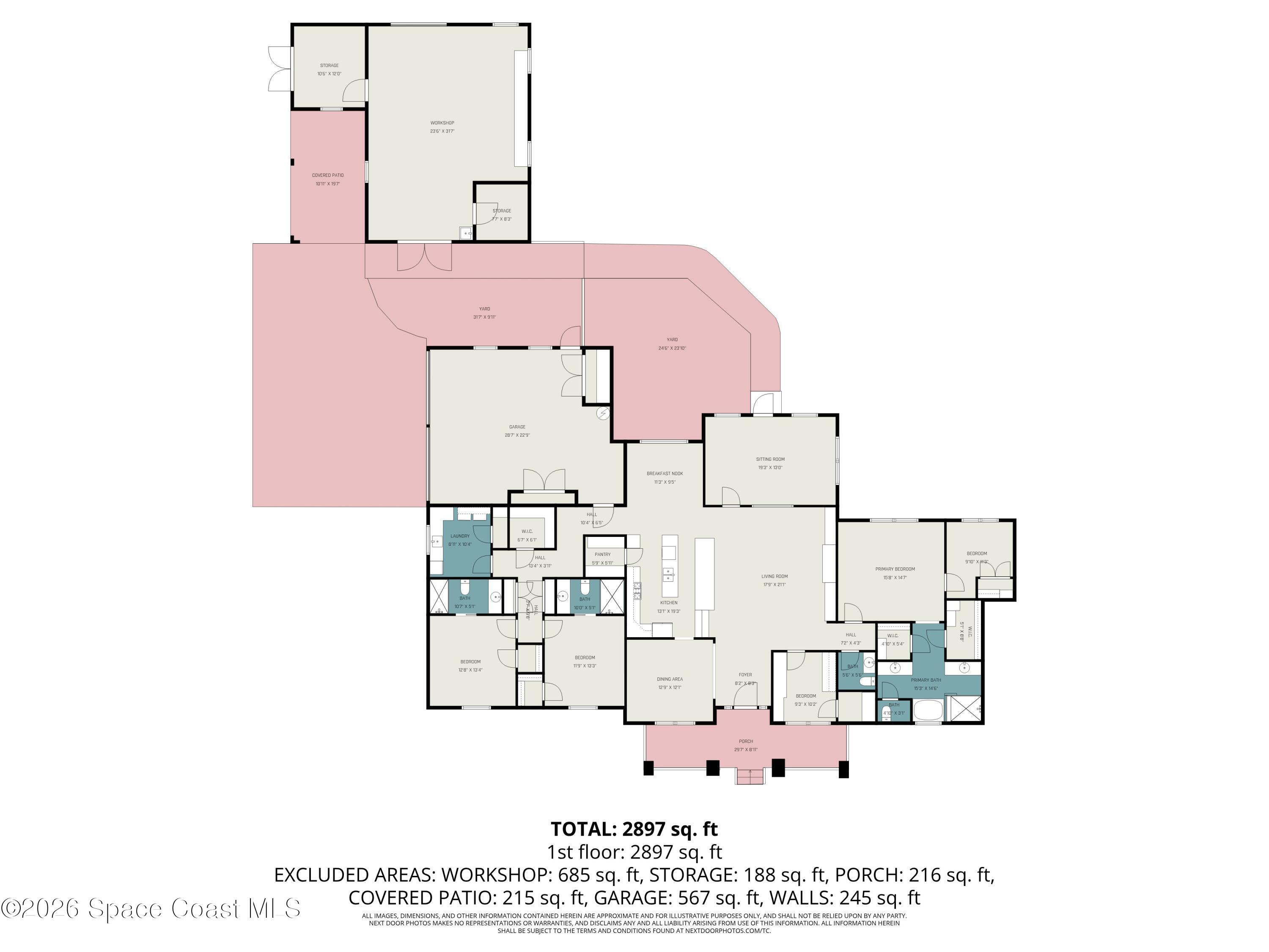 5440 Riveredge Drive Titusville, FL 32780 - Photo 55 of 55 Floor Plan