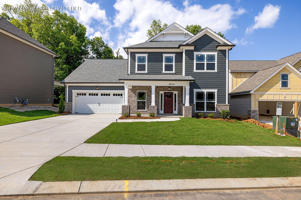 9816 Mayfly Road, Unit 72 Ooltewah, TN 37363 - Photo 6 of 38 A_Lynden-floor-plan-front-exterior