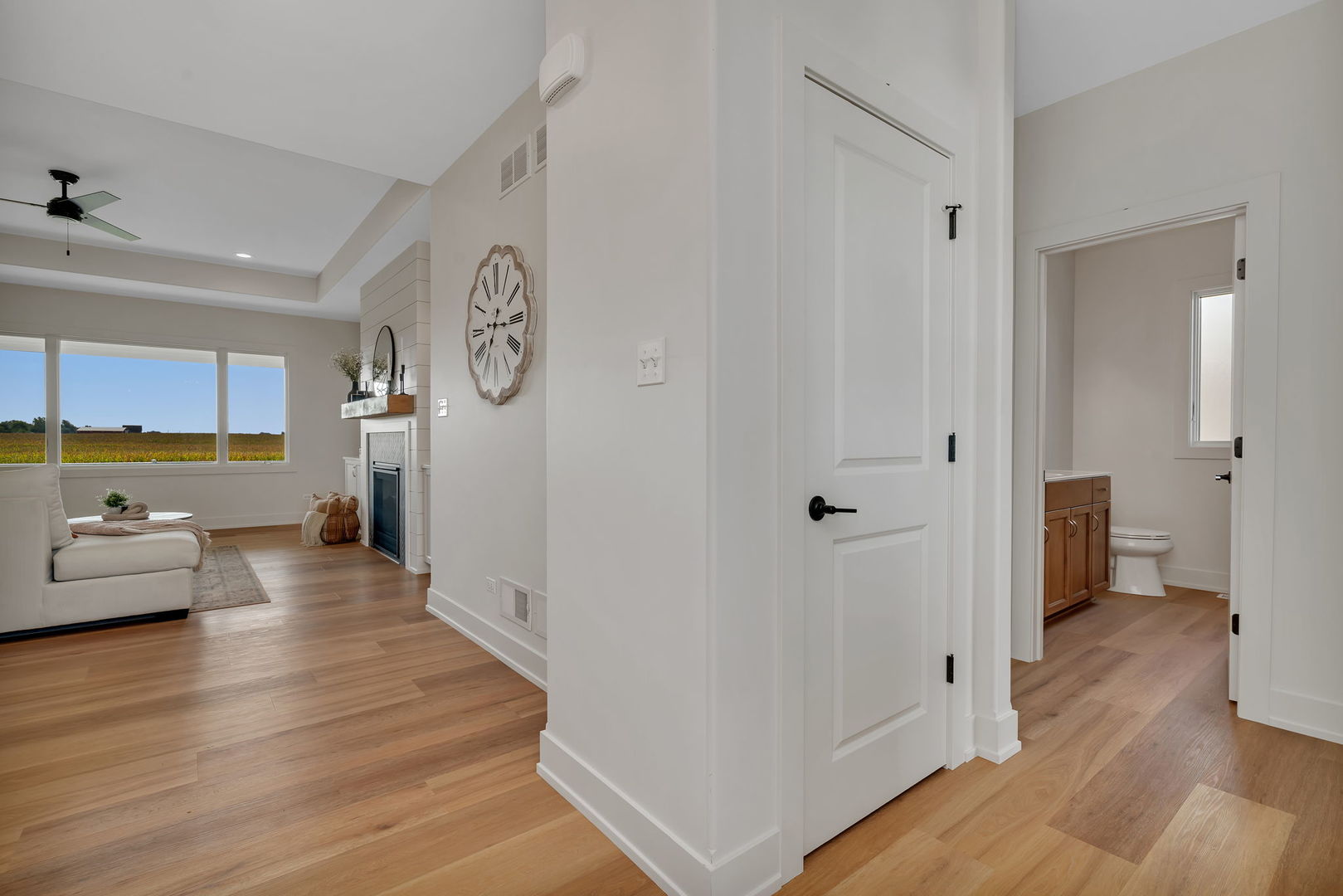 1074 Kinley Drive New Lenox, IL 60451 - Photo 16 of 37 a view of a living room and hardwood floor