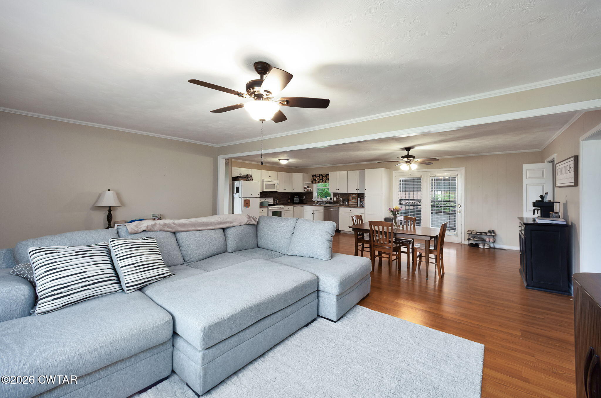 1921 Nance Road Alamo, TN 38001 - Photo 15 of 29 a living room with furniture and a view of kitchen