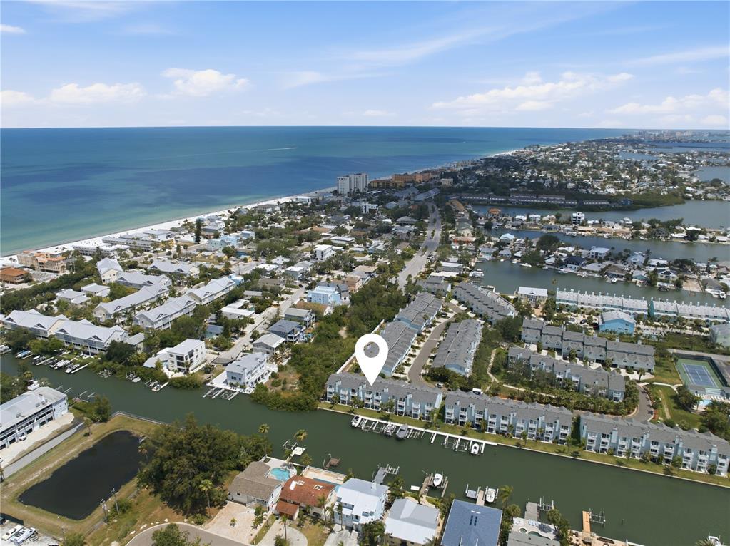 643 Garland Circle Indian Rocks Beach, FL 33785 - Photo 77 of 81 an aerial view of a city