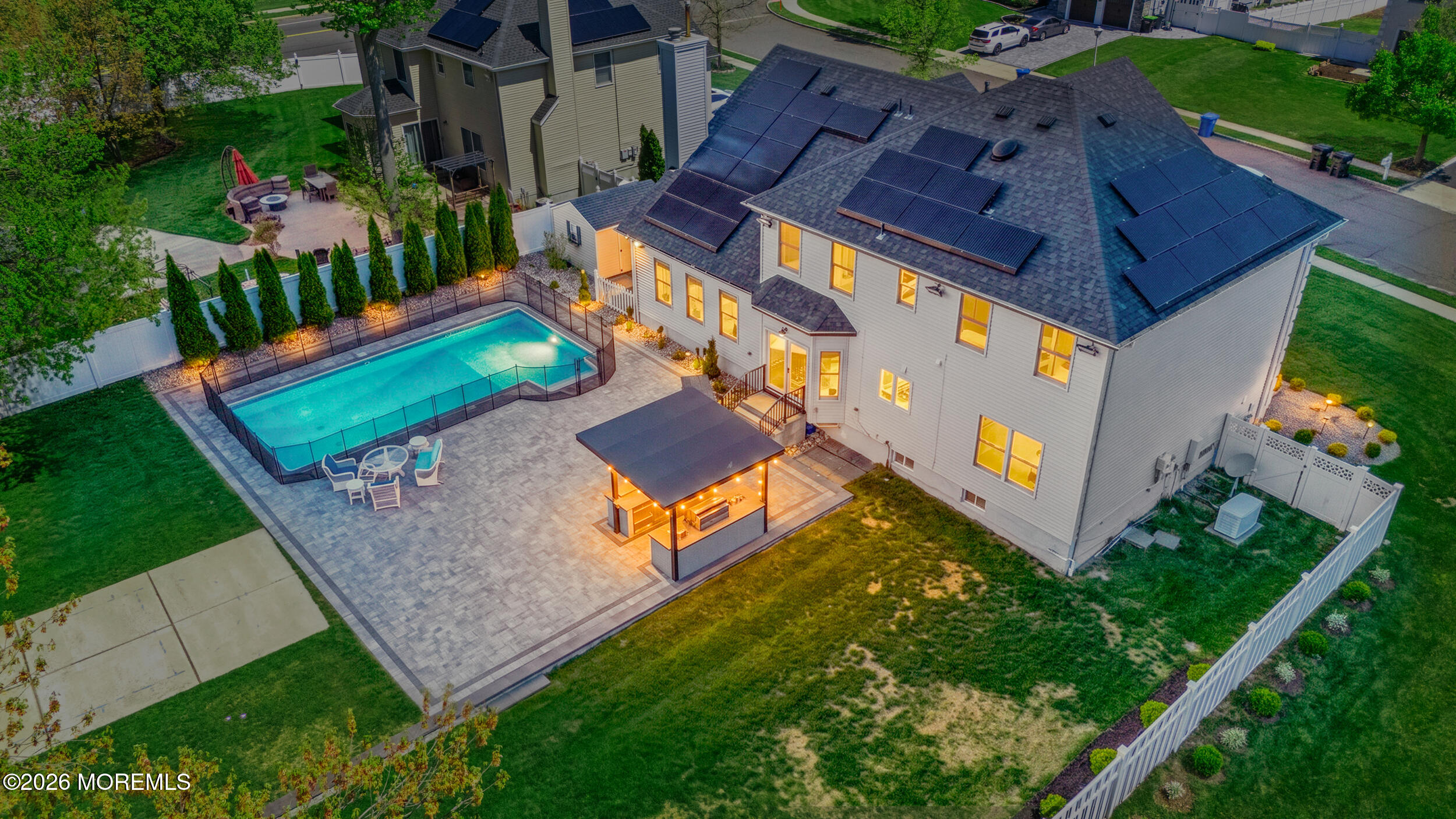 104 Autumn Road Matawan, NJ 07747 - Photo 63 of 64 an aerial view of a house