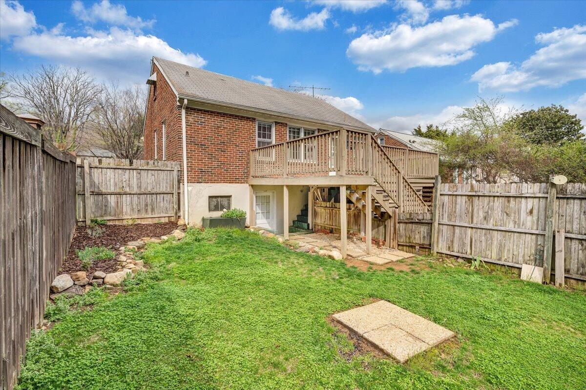 910 Brandon Avenue Southwest Roanoke, VA 24015 - Photo 38 of 50 a view of a house with a yard and sitting area