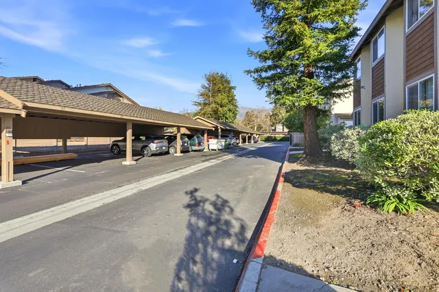 a view of a city street