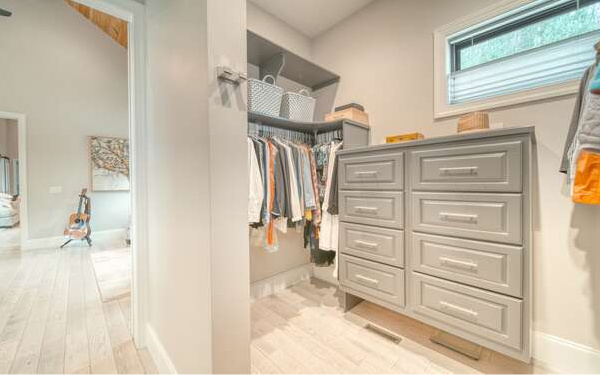 740 Chestnut Mountain Road Blairsville, GA 30512 - Photo 31 of 75 a view of walk in closet and bedroom