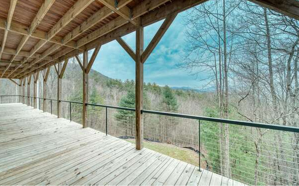 740 Chestnut Mountain Road Blairsville, GA 30512 - Photo 49 of 75 a view of balcony with wooden floor
