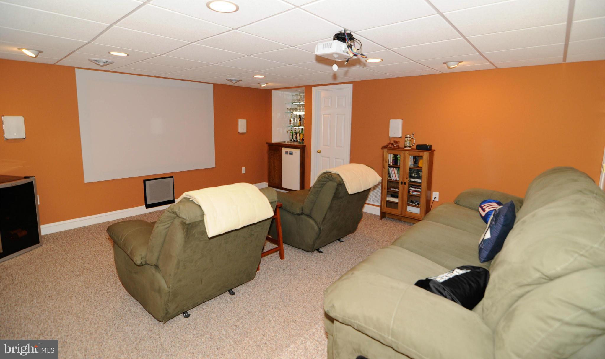 11960 Scaggsville Road Fulton, MD 20759 - Photo 22 of 30 Theater Room w/Wet Bar