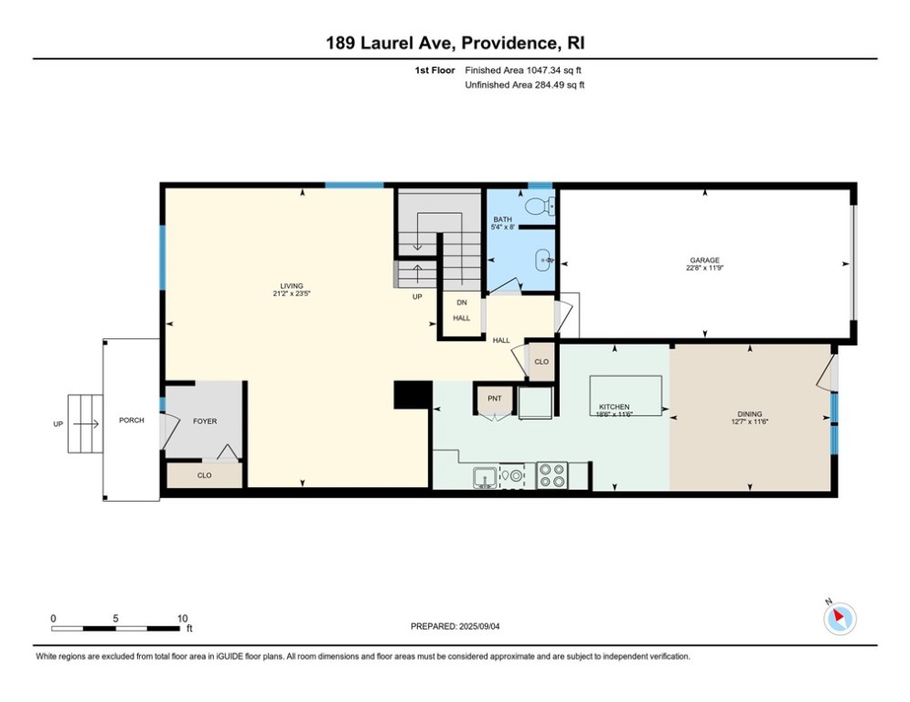 189 Laurel Avenue, Unit 189 Providence, RI 02906 - Photo 41 of 42 first floor plan