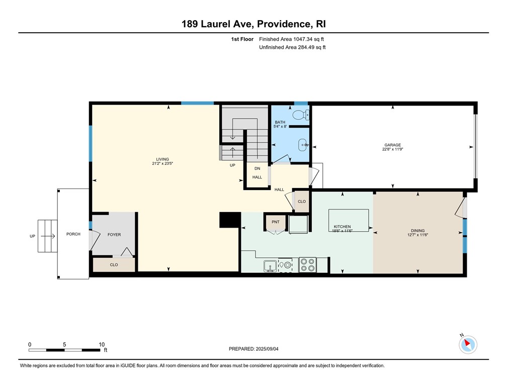 189 Laurel Avenue, Unit 189 Providence, RI 02906 - Photo 48 of 49 first floor plan