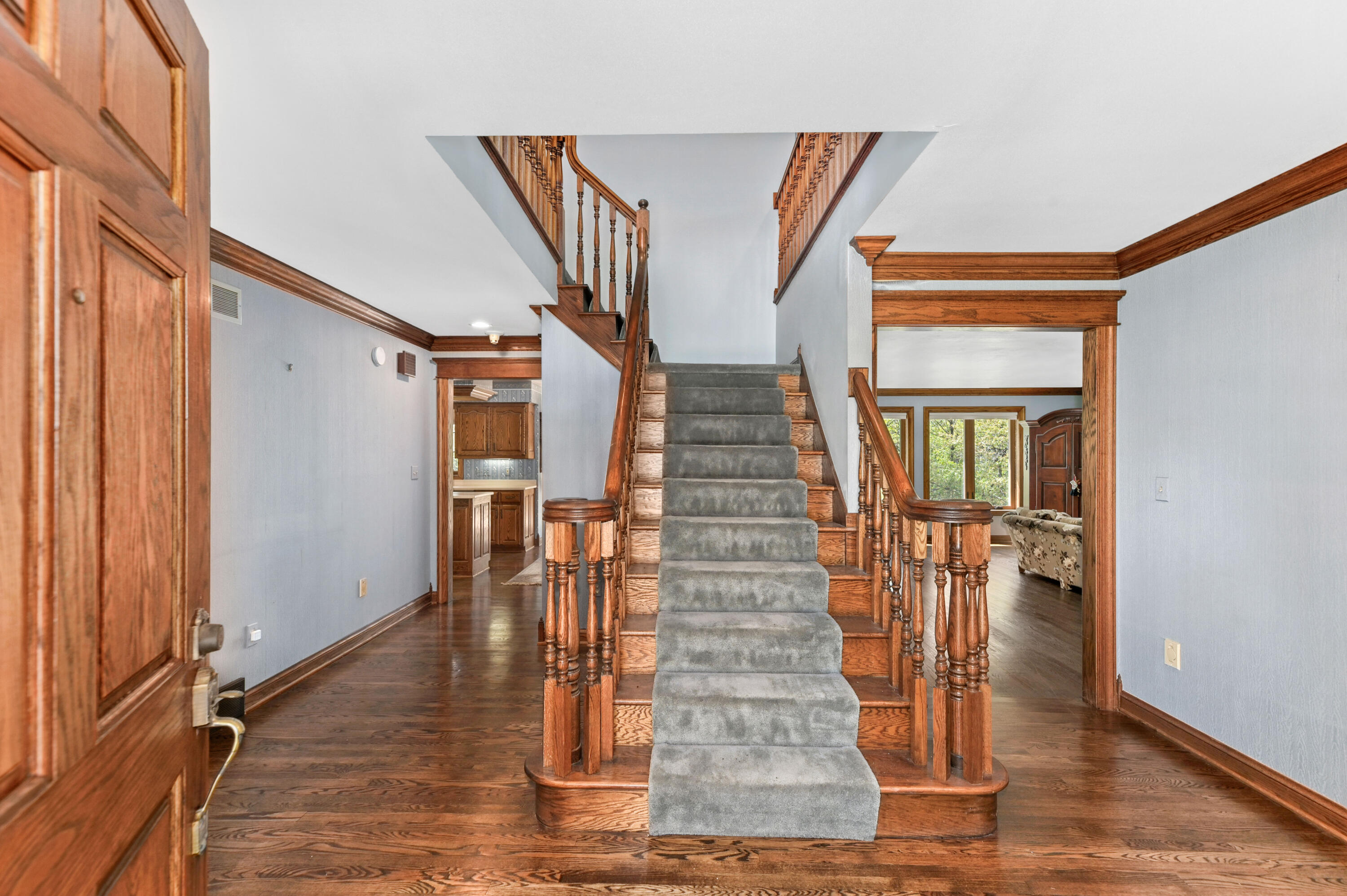 W2329 St Peters Road East Troy, WI 53120 - Photo 9 of 28 Stairs to second floor bedrooms
