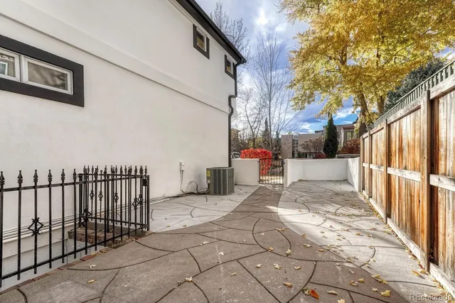 a aerial view of a house