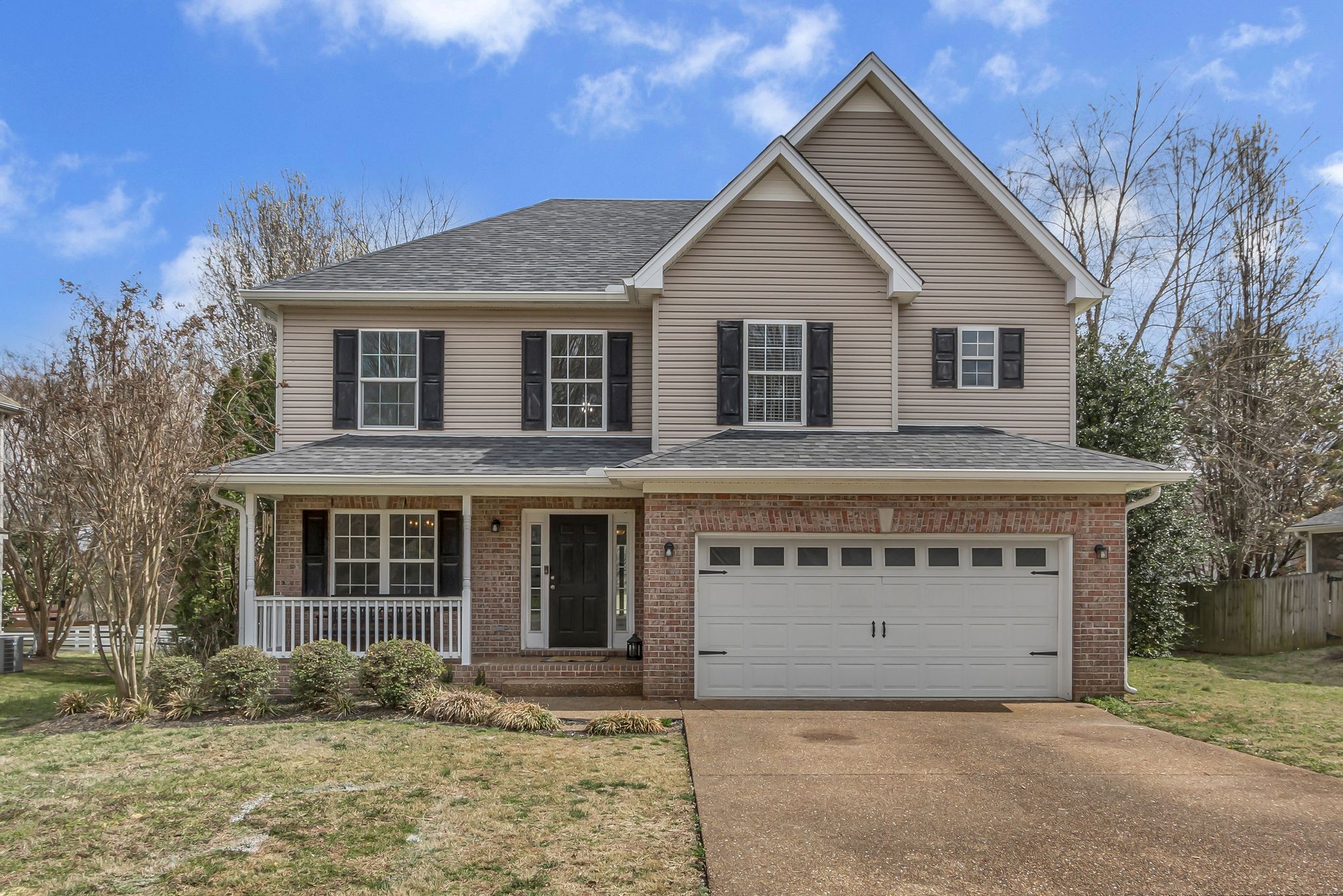 a view of front a house