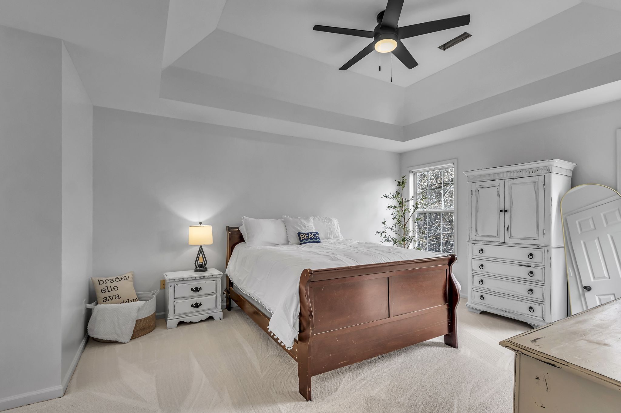 2006 Trenton Drive Spring Hill, TN 37174 - Photo 21 of 36 a bedroom with a bed and ceiling fan