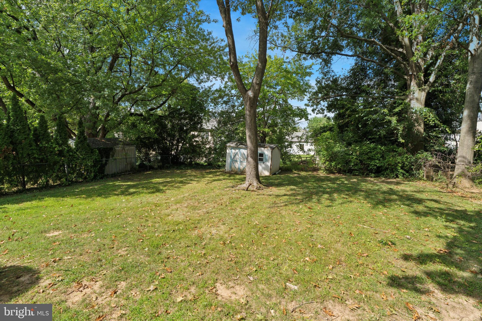 1948 Lukens Avenue Willow Grove, PA 19090 - Photo 21 of 23 a backyard of a house with lots of green space