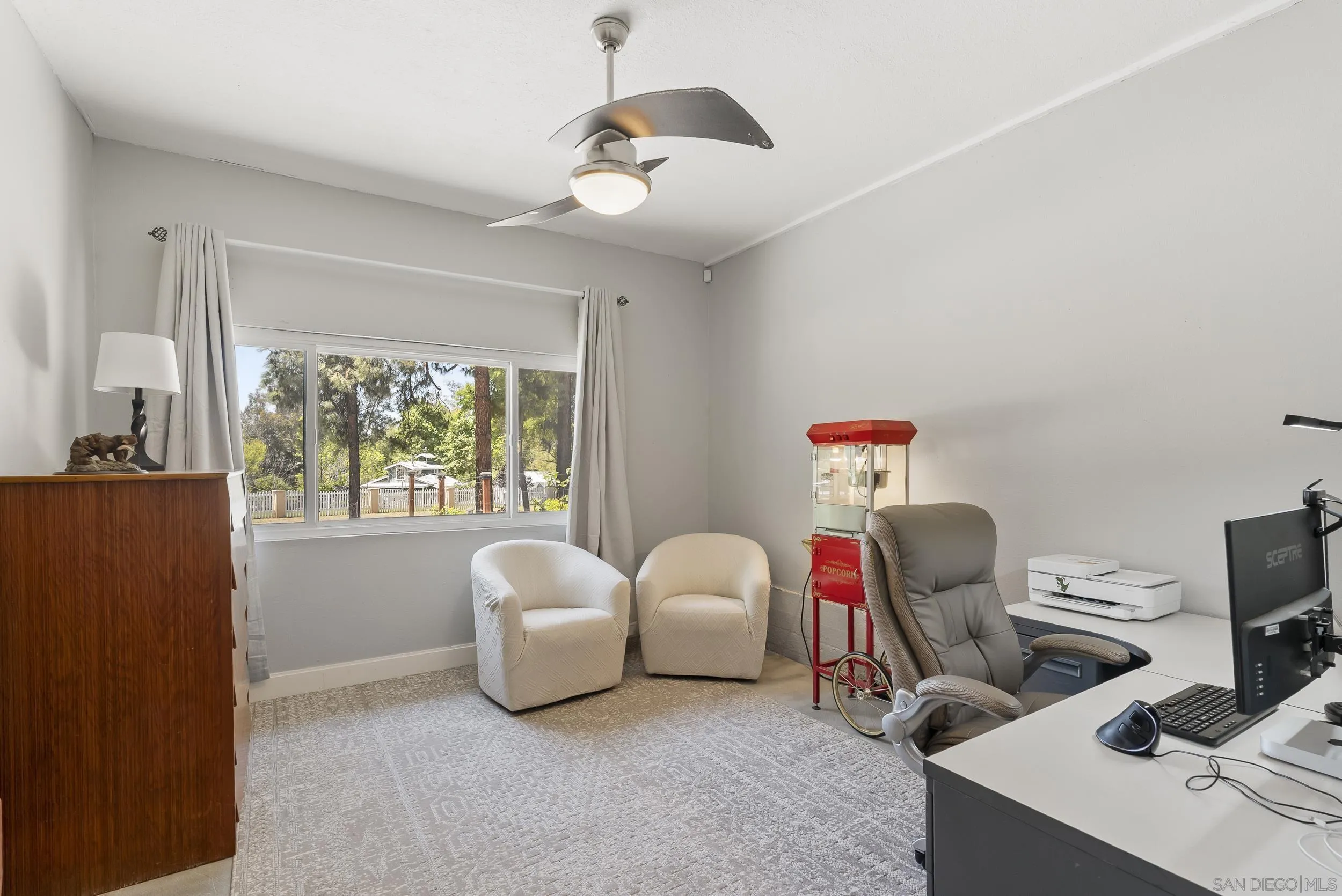 2824 Scenic View Road Alpine, CA 91901 - Photo 30 of 42 a bedroom with bed and a large window