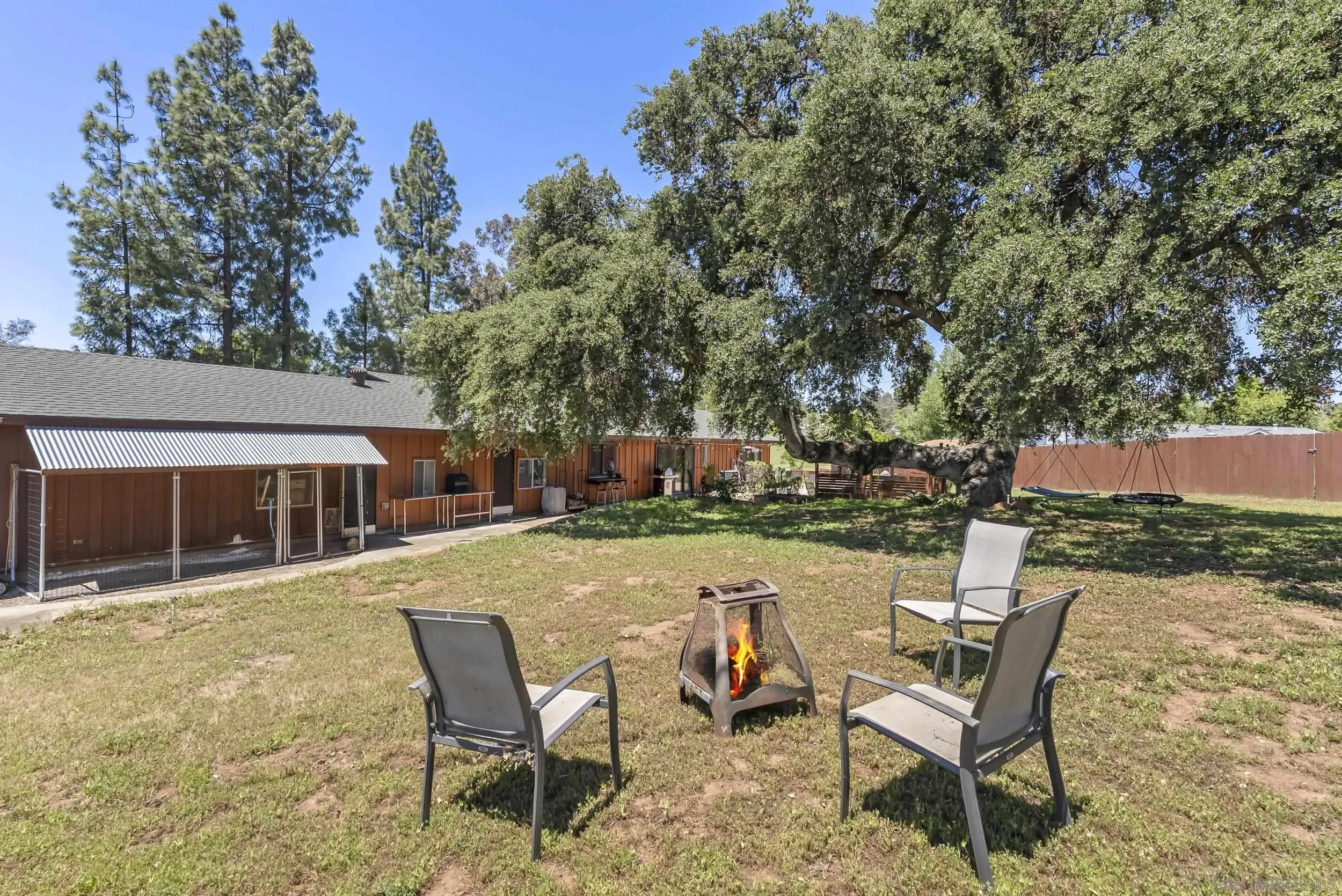 2824 Scenic View Road Alpine, CA 91901 - Photo 35 of 42 a view of a house with backyard and sitting area