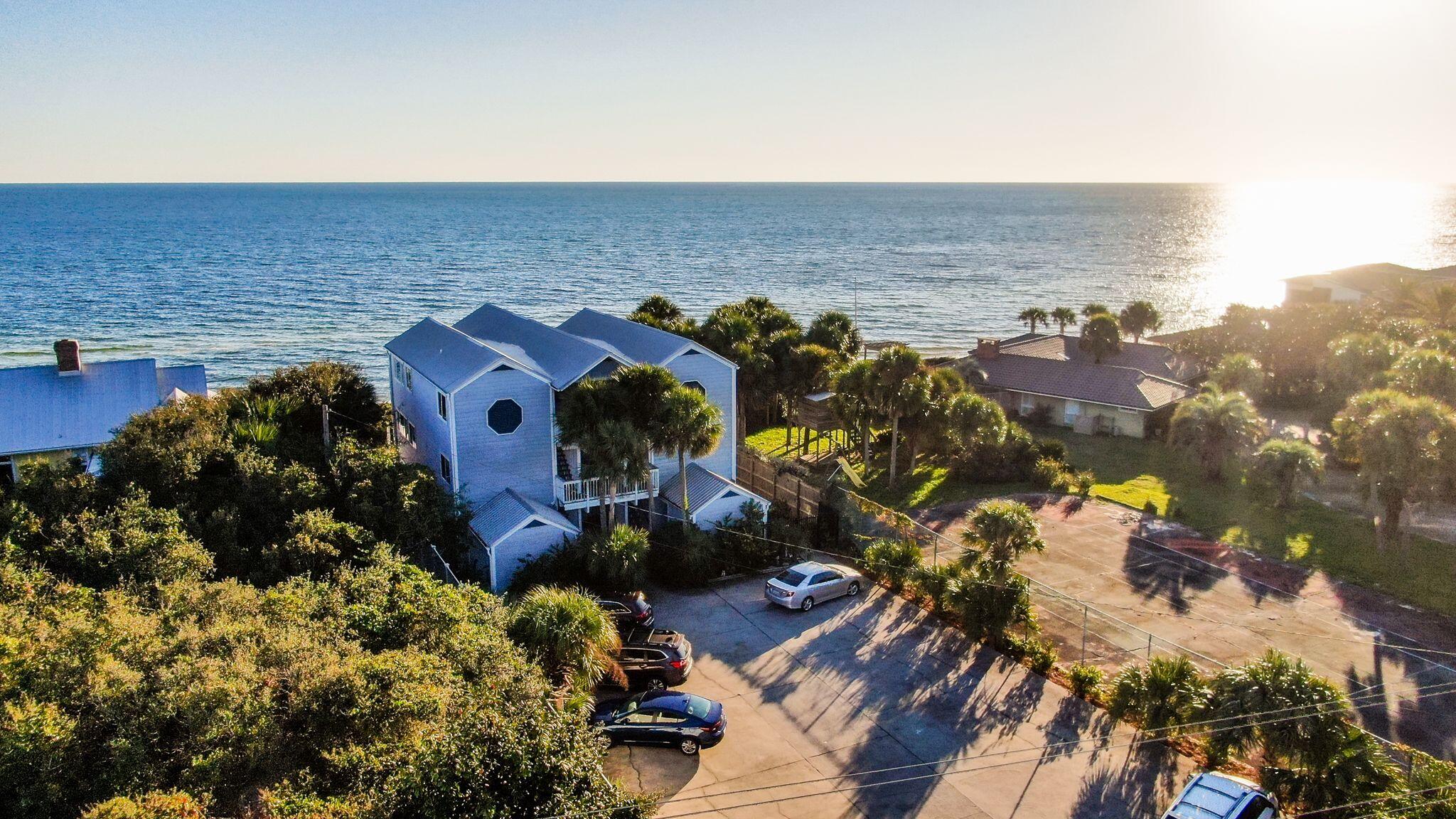 7998 East County Highway 30A, Unit 7 Inlet Beach, FL 32461 - Photo 5 of 16 an aerial view of multiple house with outdoor space