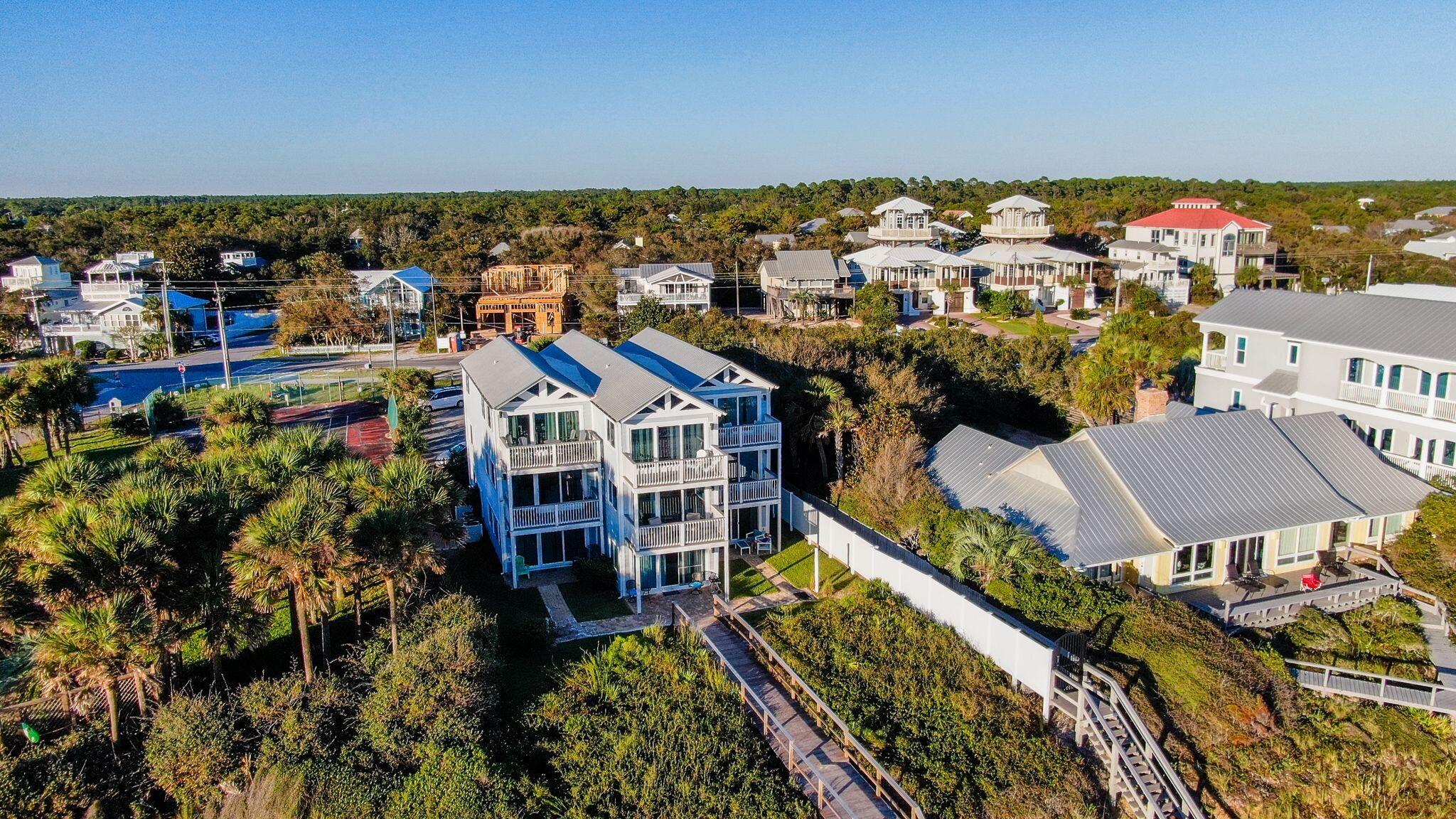 7998 East County Highway 30A, Unit 7 Inlet Beach, FL 32461 - Photo 6 of 16 a view of a city with tall buildings
