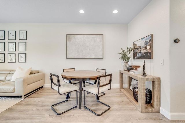 a view of a livingroom with furniture and a couch