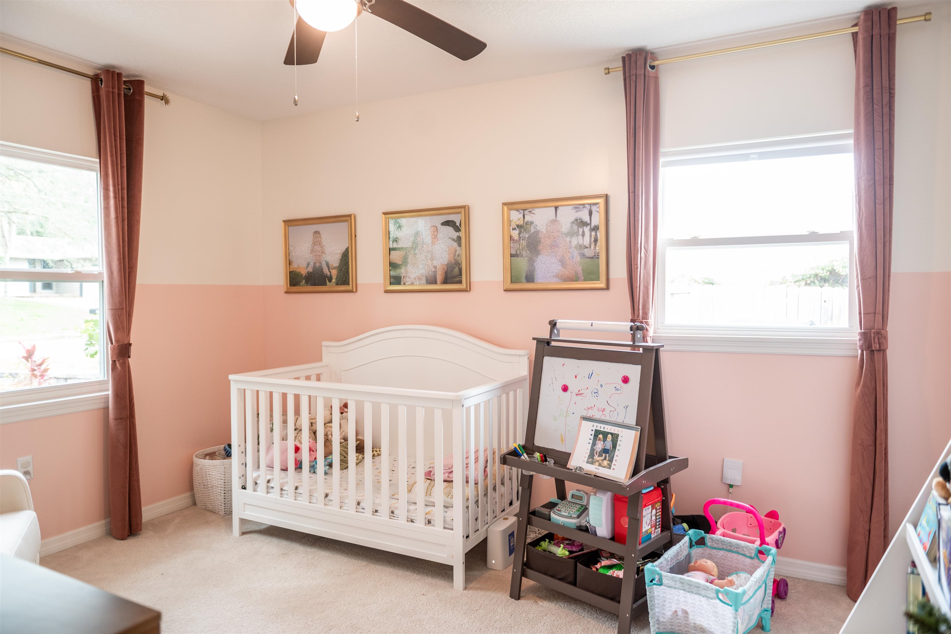 321 Harvard Road St. Augustine, FL 32086 - Photo 20 of 35 a bedroom with furniture and a window