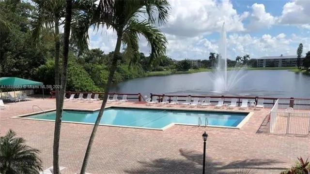 a view of a lake with houses with lake view