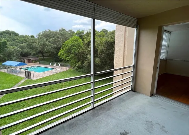 a view of outdoor space with seating area