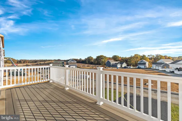 a view of a balcony with city view