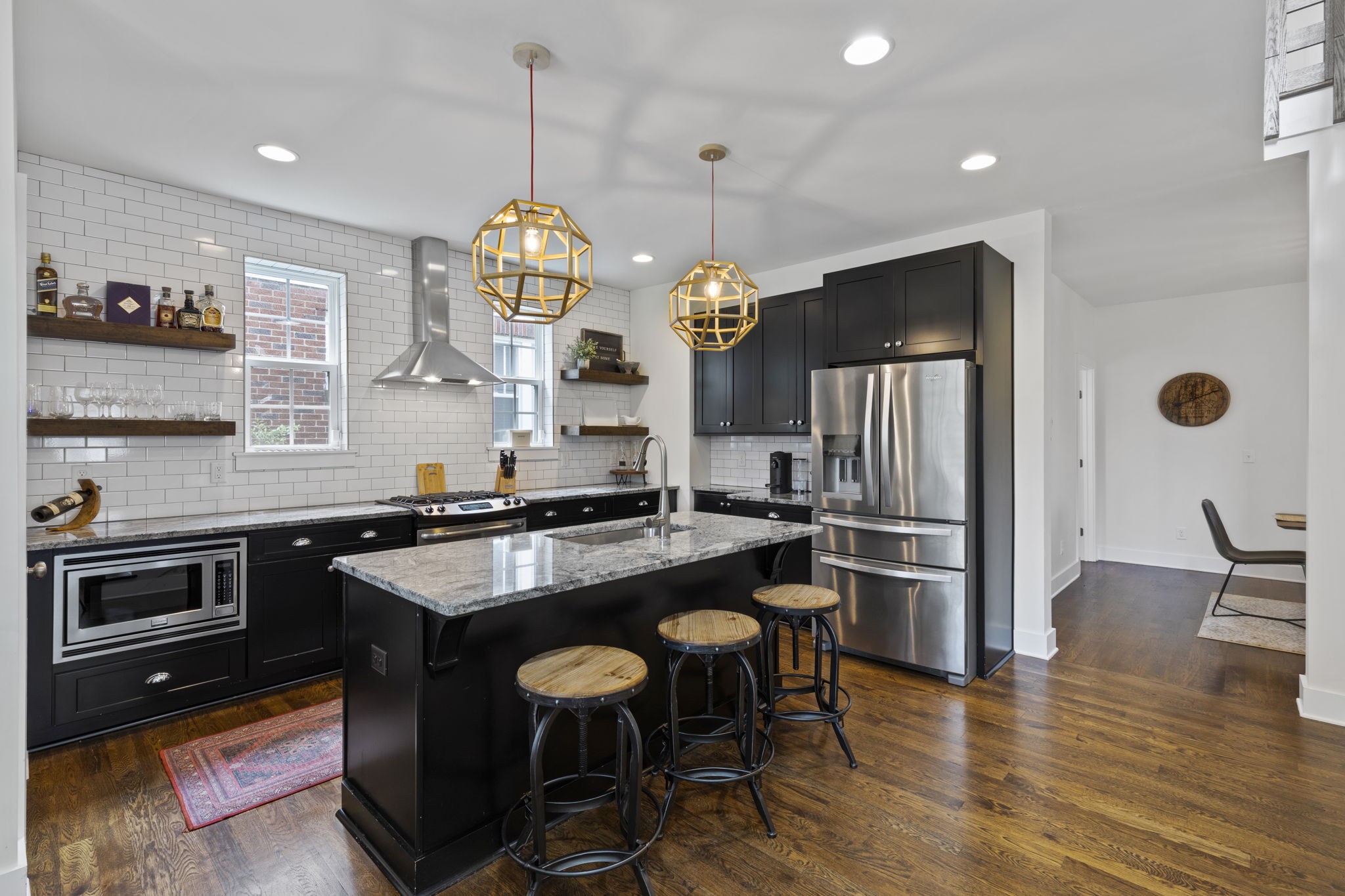 3209 Kinross Avenue Nashville, TN 37211 - Photo 17 of 48 a kitchen with granite countertop a stove and a refrigerator
