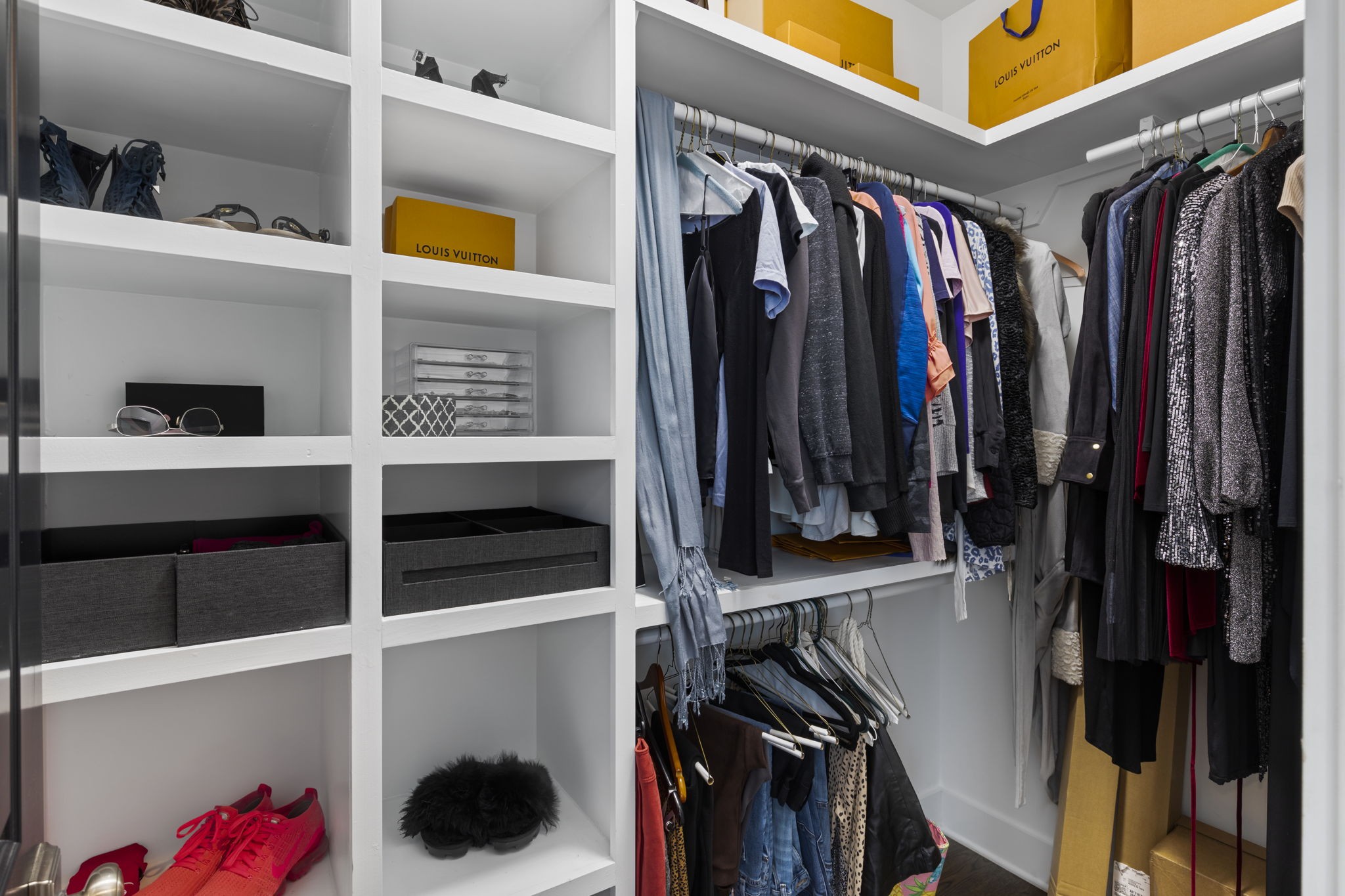3209 Kinross Avenue Nashville, TN 37211 - Photo 21 of 48 a view of walk in closet with clothes and shoes